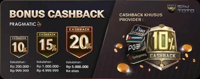 3# CASHBACK LIVEGAME